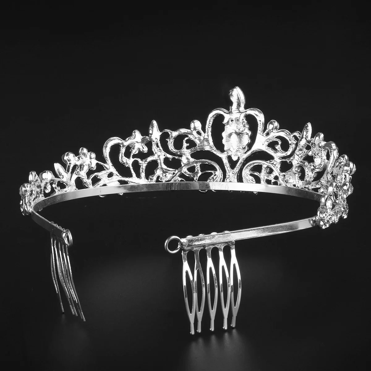 

Wedding crown wedding necklace wedding earrings bridal tiara wedding jewelry set