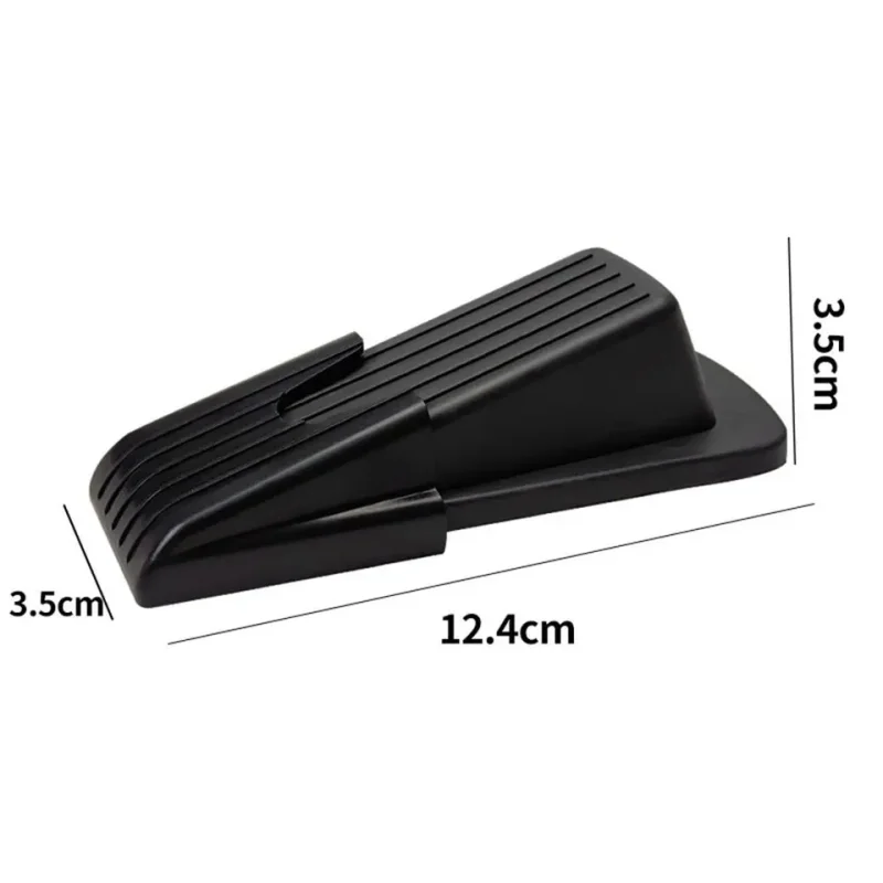 1Pc di Sicurezza In Silicone Fermaporta Fermaporta Blocco Cuneo Fermaporta Fermaporta Porta Dell'home Office Fermo Posteriore Anti-collisione Arresto