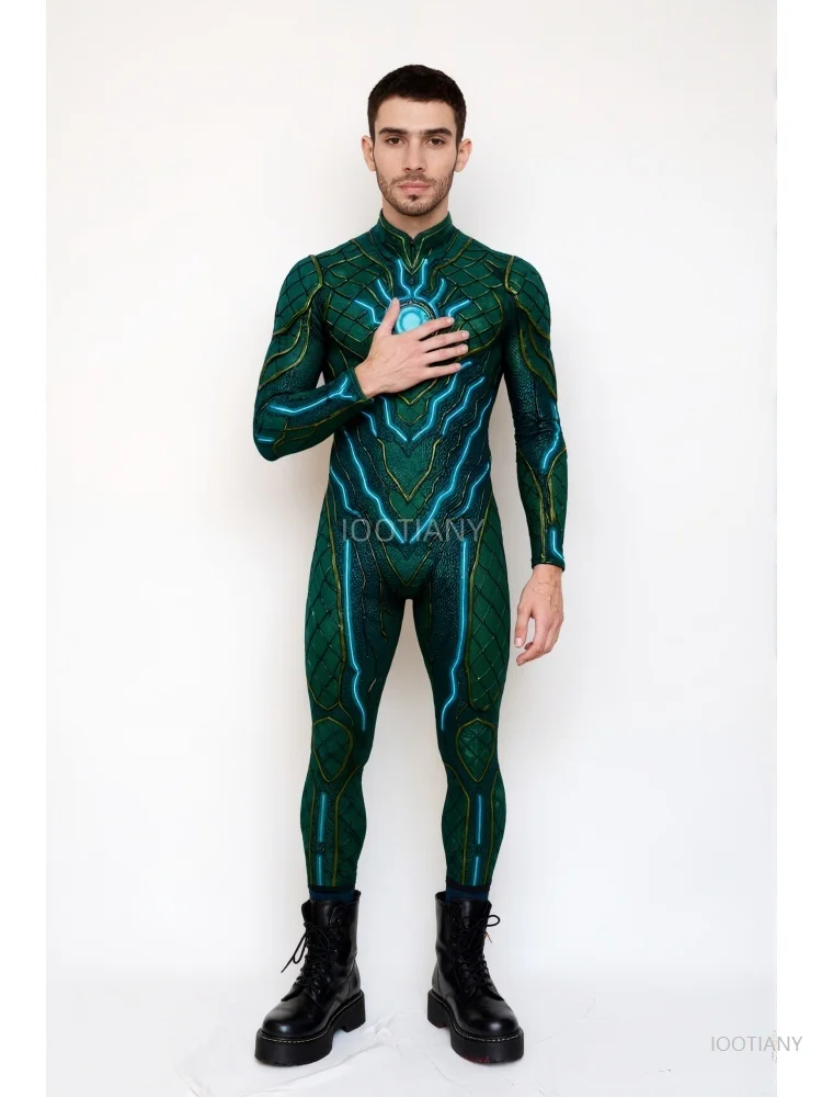 2025 الرجال كول ميكا طباعة الجوارب أنيمي الكبار دور اللعب الأبعاد الخيال العلمي ارتداءها الجوي اليوغا أداء المرحلة زي #2