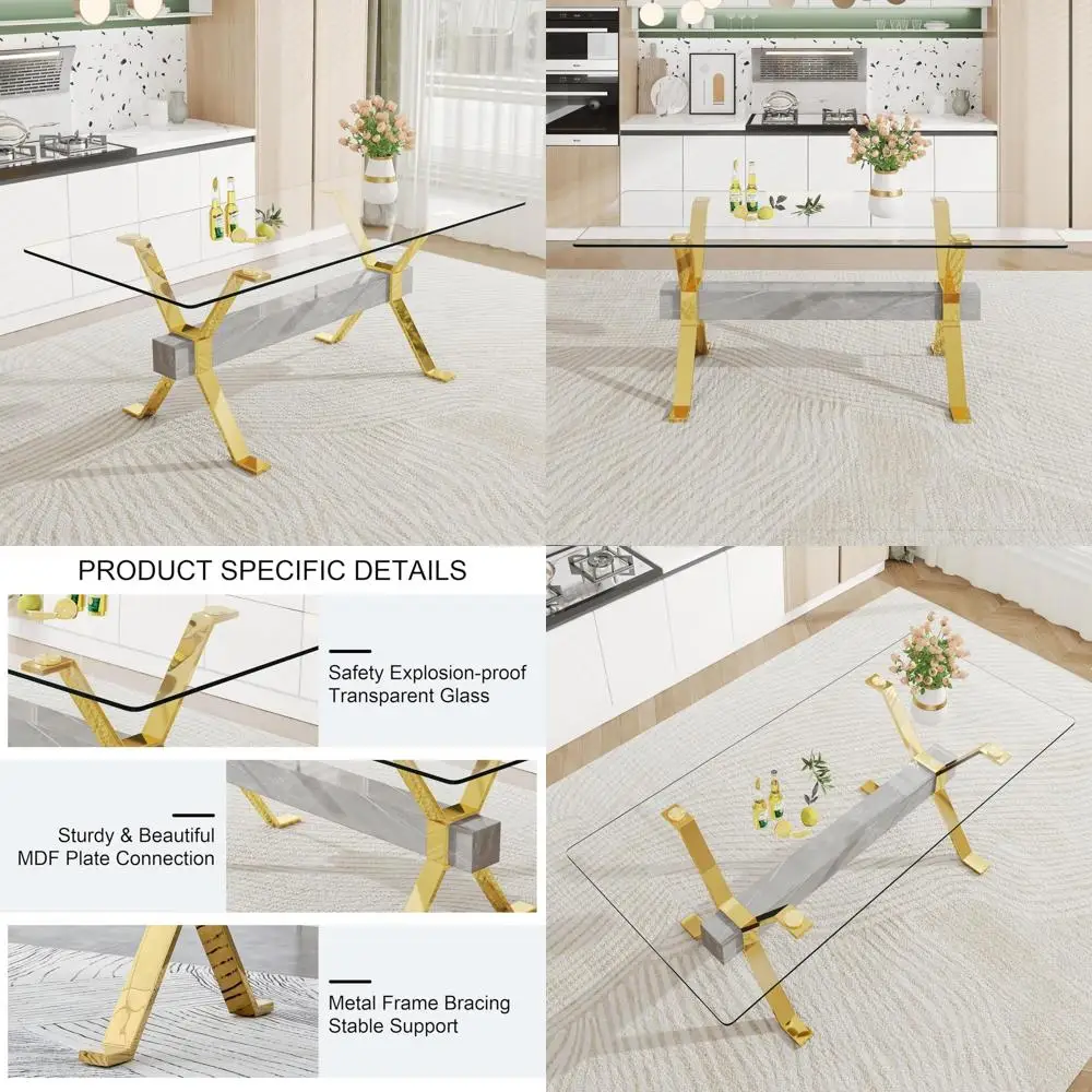 Rectangular Tempere… - image