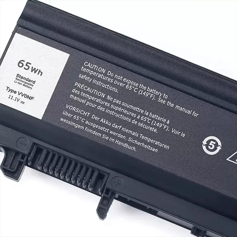 Powercell For Dell Latitude E5440 E5540 6-Cell Laptop Battery VV0NF VJXMC 65Wh
