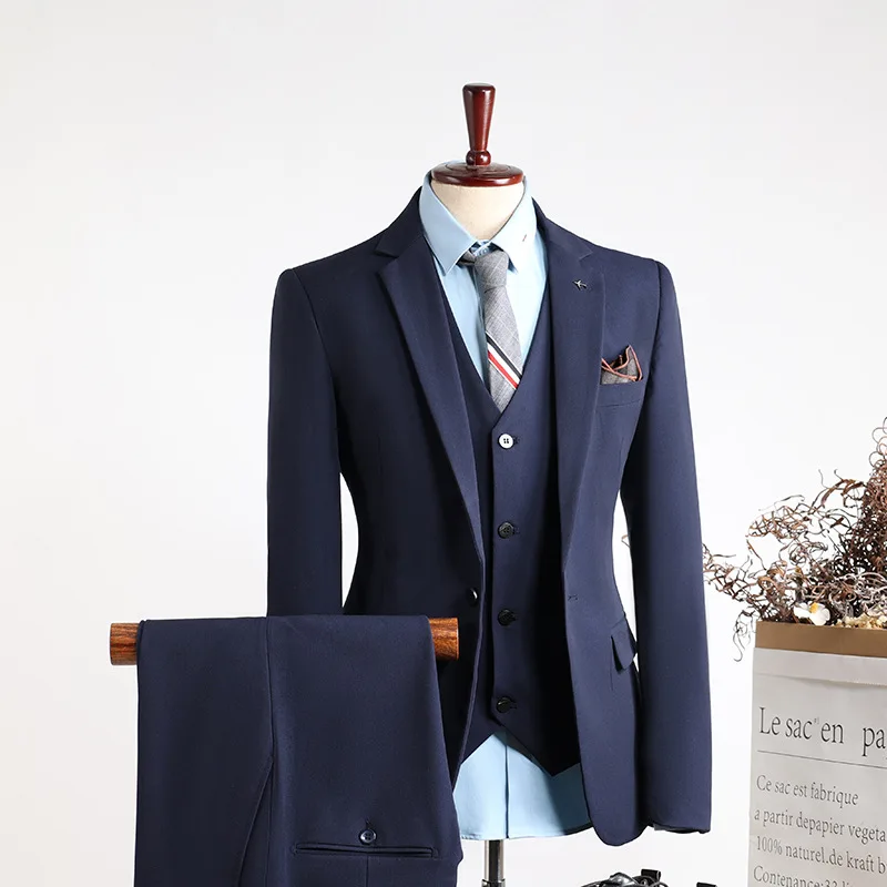 (31) بدلة رجالية جديدة ربيعية 2024 مخصصة فستان زفاف كوري ضيق على الموضة بدلة رفقاء الأعمال ملابس رسمية احترافية