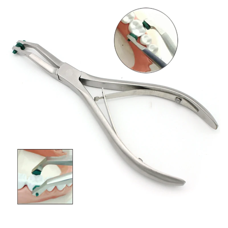 

1pcs Dental orthodontic Temporary teeth removal pliers Temporary tooth crown forceps Dentist tools