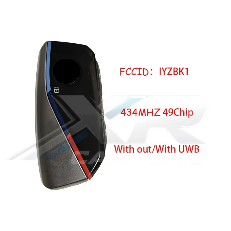 

Original 4 Buttons Smart Keyless Go Remote Key Fob 434MHZ ID49 Chip for BMW 2022-2024 2701A-BK1 FCC ID IYZBK1