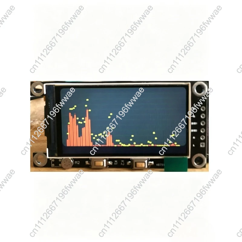 Amplifier Voice-Activated Pickup Module - Analog VU Meter & Color Audio Spectrum LCD Level Display