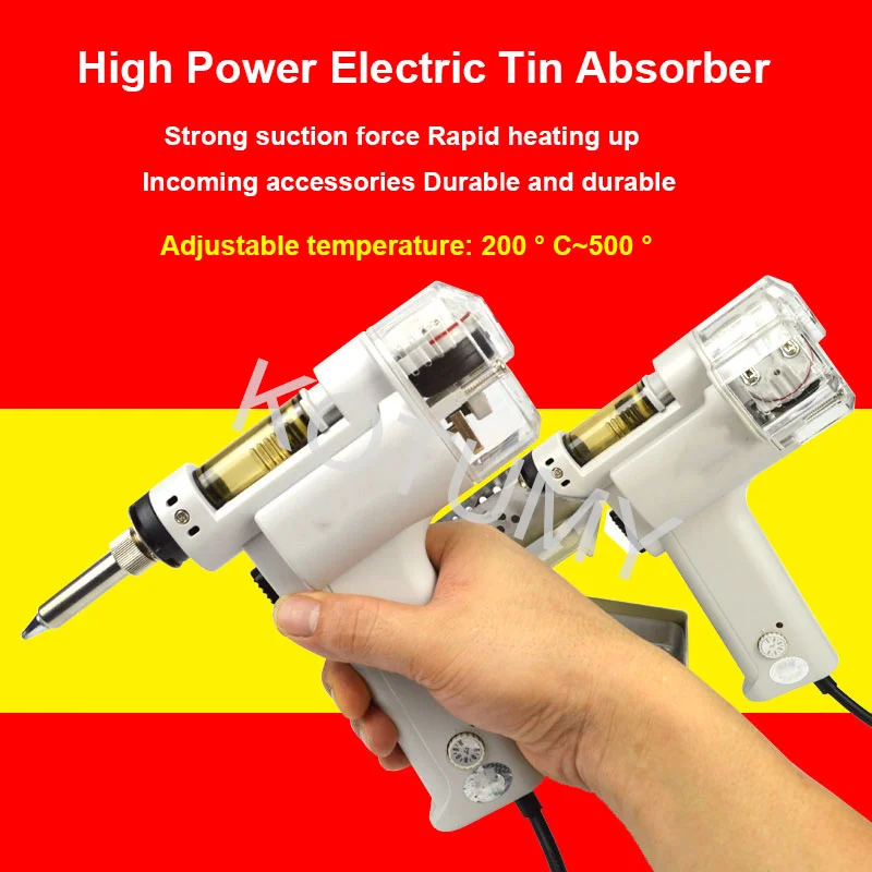 Electric Tin Suction Gun Desoldering Iron Solder Sucker Disassembly And Welding Repair Tool 220V/110V De-Solder Gun