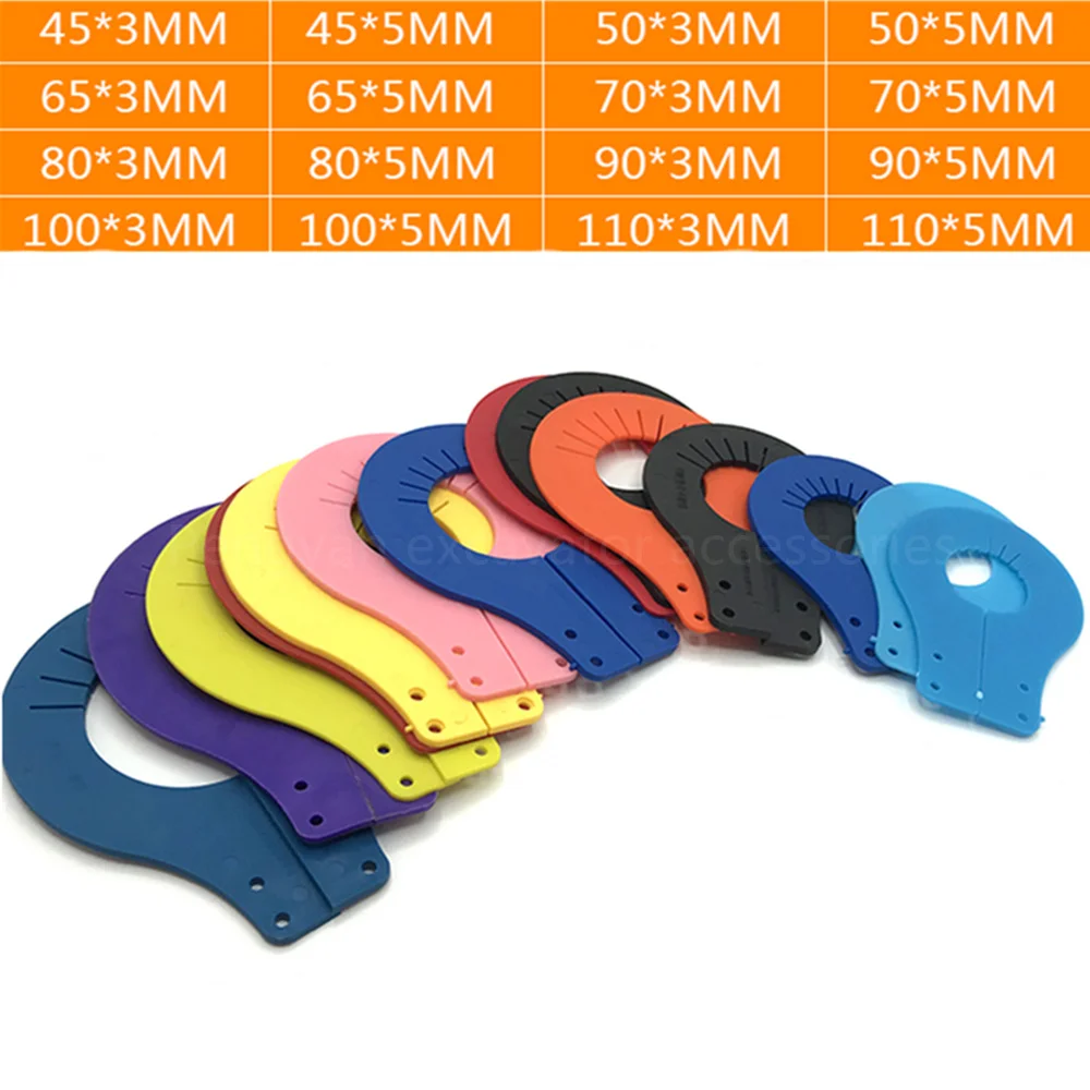 5pcs Adjustment Activity Plastic Quick Disassembly Shaft For Excavator Accessories Disassembly-Free Bucket Shaft Gasket Bucket