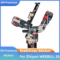 Creative Stickers For Zhiyun WEEBILL-3 S Decal Skin Handheld Stabilizer Vinyl Wrap Anti-Scratch Film Coat WEEBILL3S WEEBILL 3S