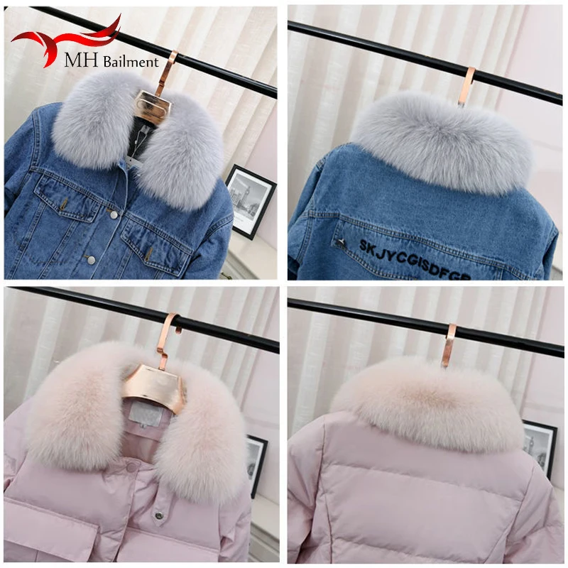 

Winter 100% Real Fox Fur Collar For Women Warm Natural Raccoon Fur Square Collar Men Black Hoods For Coat Jacket Neck Scarf
