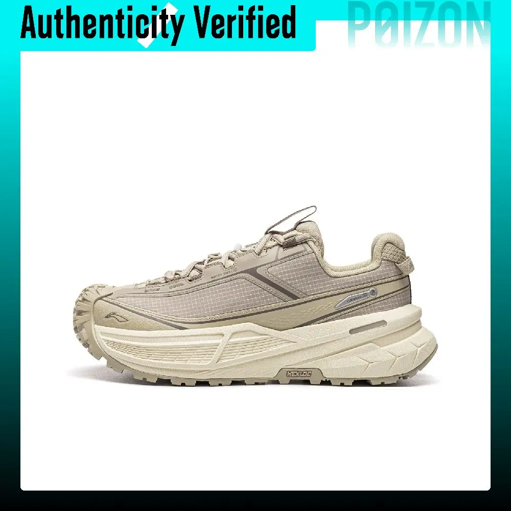 Li-Ning Outdoor Counterflow Xingchuan 2 Mountaineering & Hiking Shoes Unisex Low-top Dusty Gray/Coastal Gray AHTW003-18