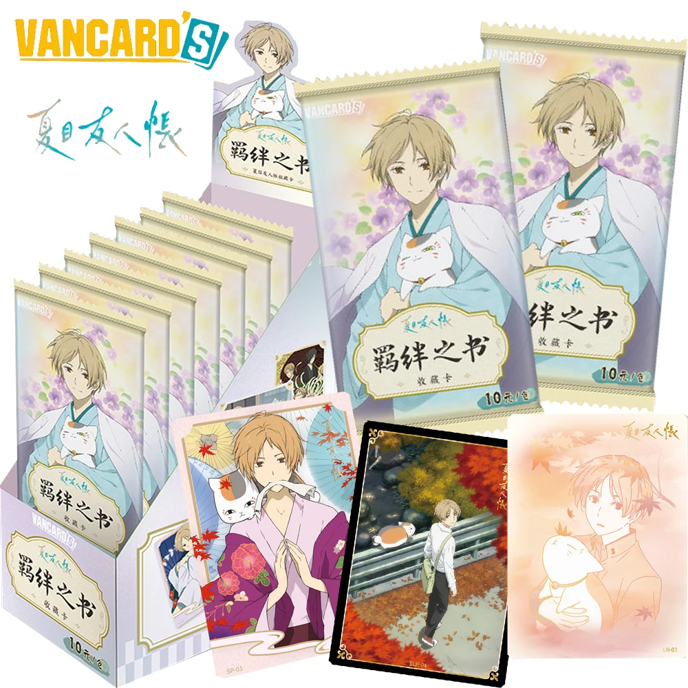 Official VANCARD'S Natsume Yuujinchou Collection Cards Gentle Healing Four Seasons Tale Anime Protagonist Cards Birthday Gifts