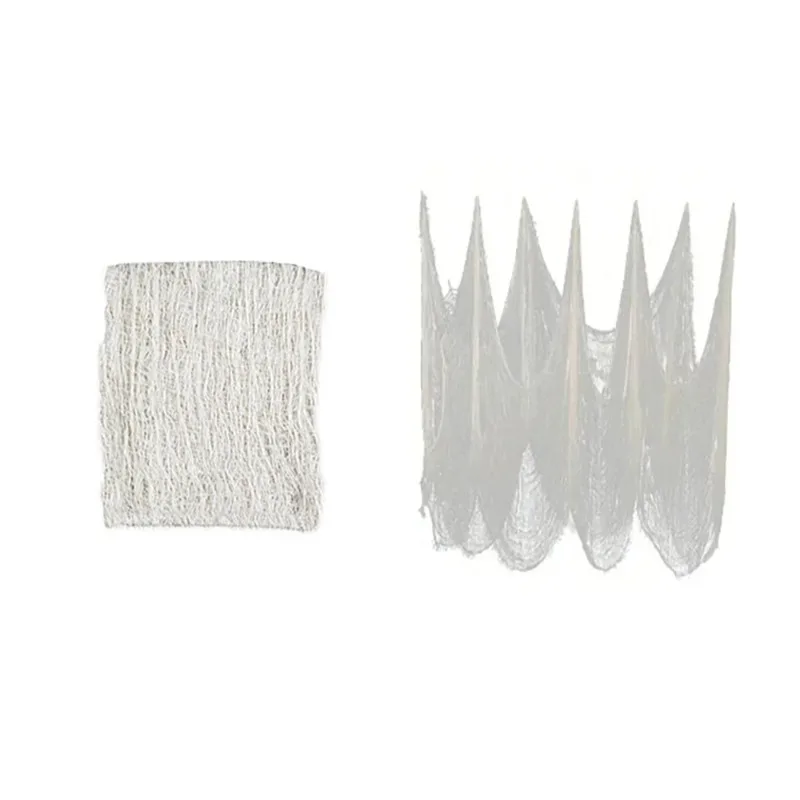 

Halloween Bloody Gauze Decorations,Horror Bloody Cloth Bandage,Door Curtainsss,Halloween Haunted House Party Props