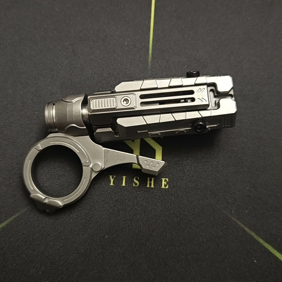 เซอร์โคเนียมโลหะผสมเหล็กผ้าม่านปืนของเล่นโลหะ Fidget Spinner Slider EDC ของเล่นป้องกันความเครียด Sensory ADHD โฟกัสเครื่องมือ Fidgeting ของเล่น