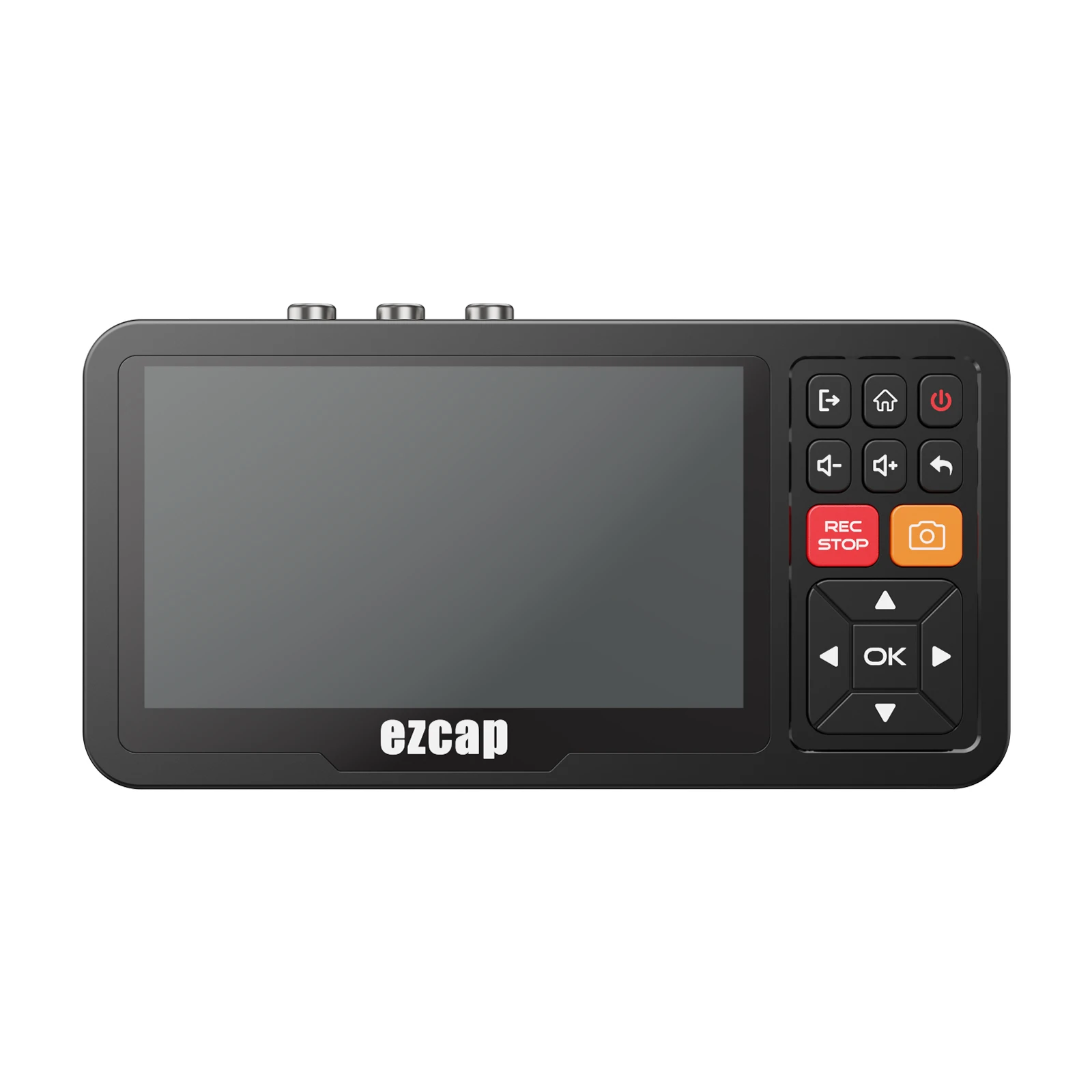 Ezcap182 VHS VCR to Digital Converter AV/RCA & S-Video Capture Recorder 4.3-Inch IPS Screen HDMI Output Micro SD Card MP4 No PC