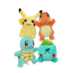 Charmander Squirtle Bulbasaur Plush Toy Anime Figure Model Kids Birthday Gift Anime Stuffed Gift for Kids Children