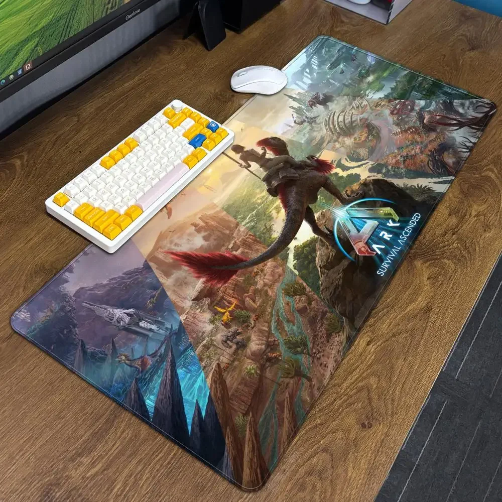 Ark Game Survival Ascended Mouse Pad MouseMat XXL ملحقات الكمبيوتر لوحة المفاتيح الكبيرة طاولة الكمبيوتر المحمول الوسادة المنتج الجديد #3