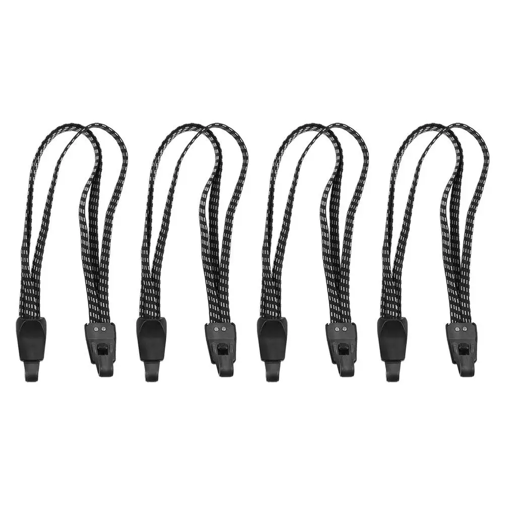 

4Pcs Motorcycle Luggage Straps Bike Rear Rack Bungee Cord Set PP Material High Load Capacity Easy Use Versatile Cycling Travel