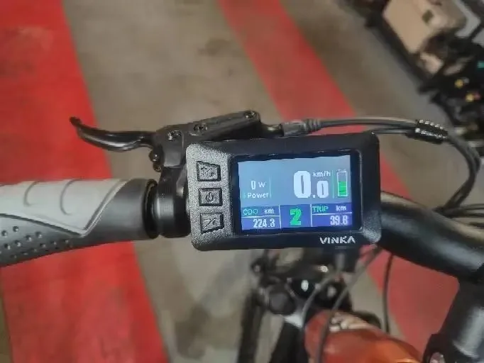 DS23 LCD Remote Kit Display for Electric Bike Customized Moni e-Bike Speeder Replacement Parts Panel Nulkomma Accessories