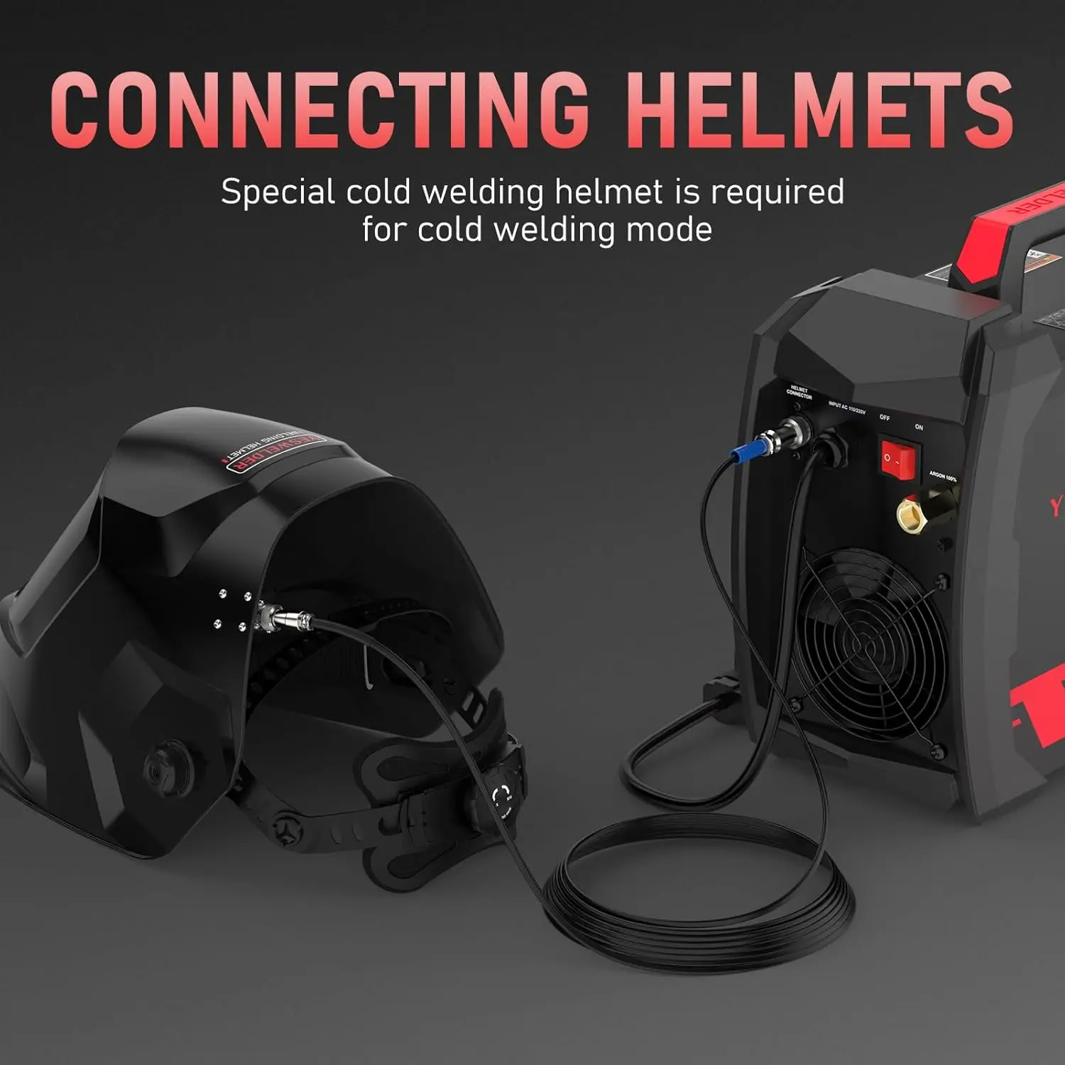 Cold TIG Welder 7 In 1 Cold Spot Lift TIG/Stick Welding Machine