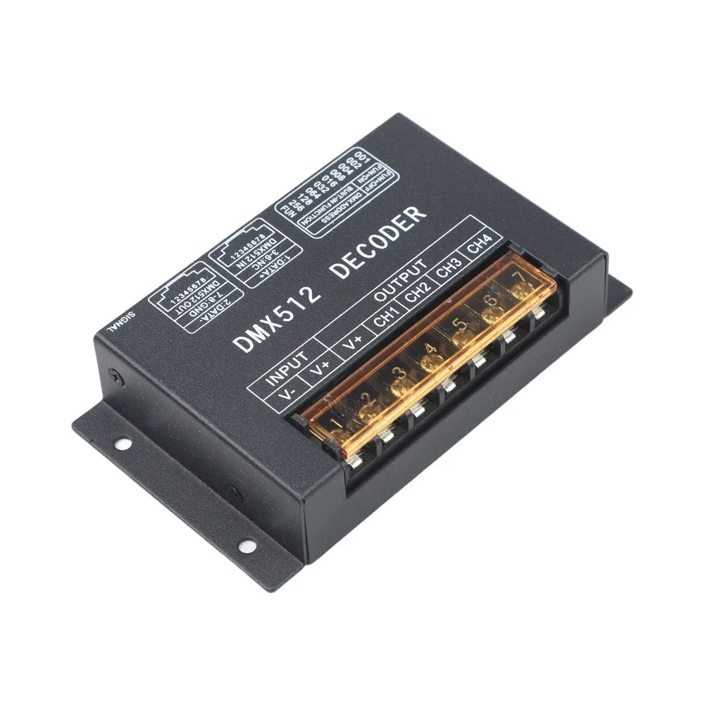 for Professional Grade for dmx512 Decoder for 4 Channel RGB RGBW LED Control in Theatrical Architectural and Use