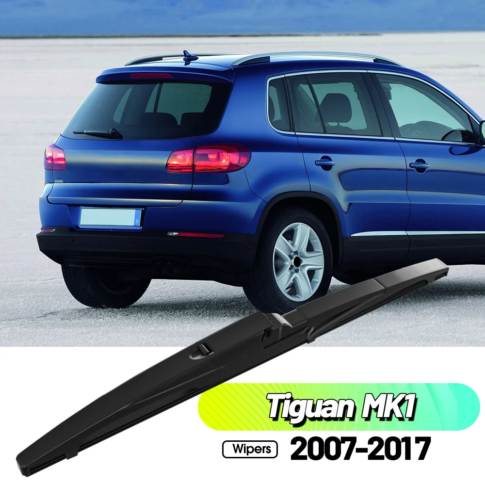 13 "Heckscheibenwischerblatt Windschutzscheibe Windschutzscheibe Saubere Heckklappe Fenster Auto Regenbürste Für VW Tiguan MK1 2007 - 2017