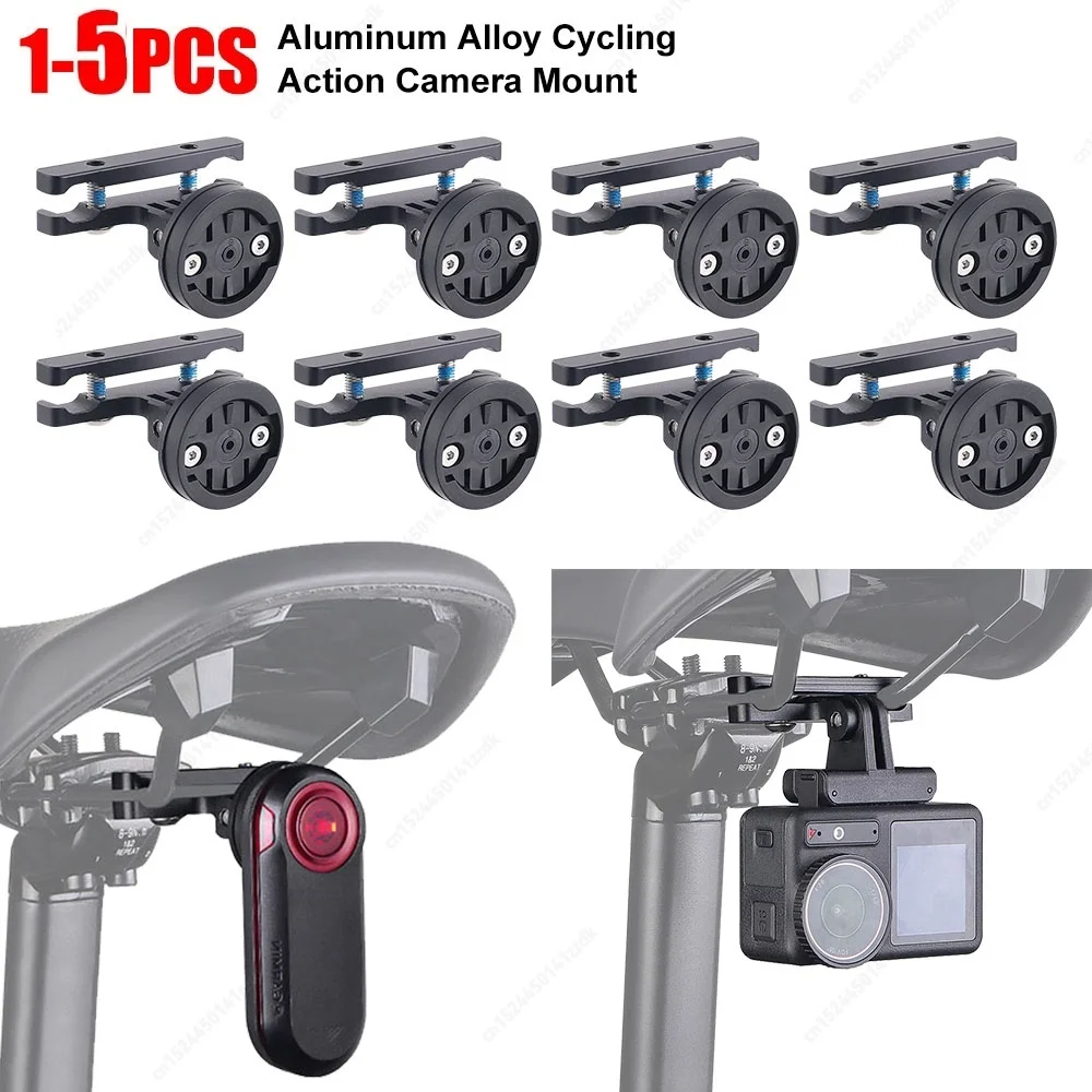 1-5 قطعة دراجة مصباح جبل الدراجة Seatpost قوس الضوء الخلفي Seatpost حامل ل Garmin Varia الرادار الرؤية الخلفية RVR315 RTL510 515 500 #1