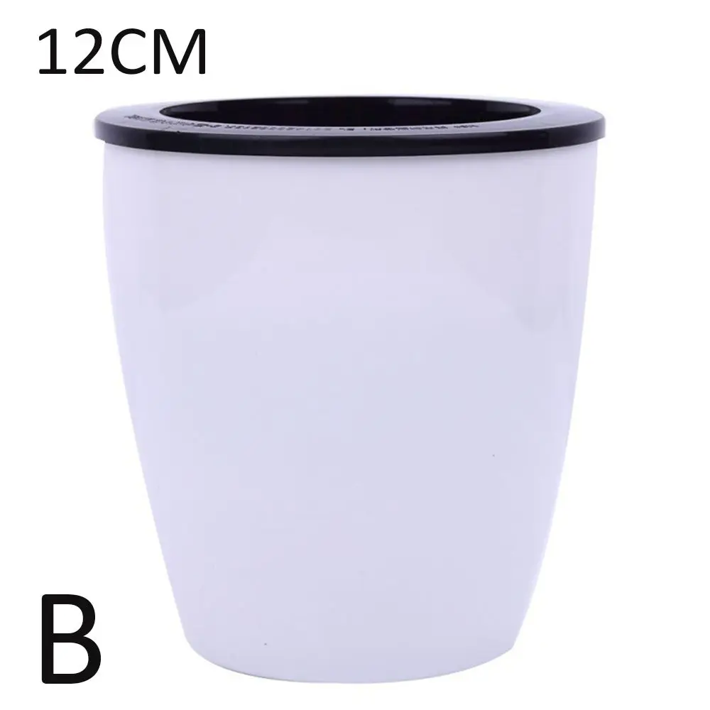 

Resin Automatic Garden Supply Desktop Decoration Self Watering Plants Basket Home Decor Flower Pots Planter