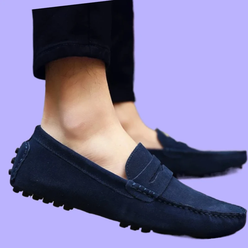 

Fashion Men Male Driving Shoes Size 38-49 High Quality Leather Loafers Mens Casual Shoes Moccasins Slip On Men's Flats