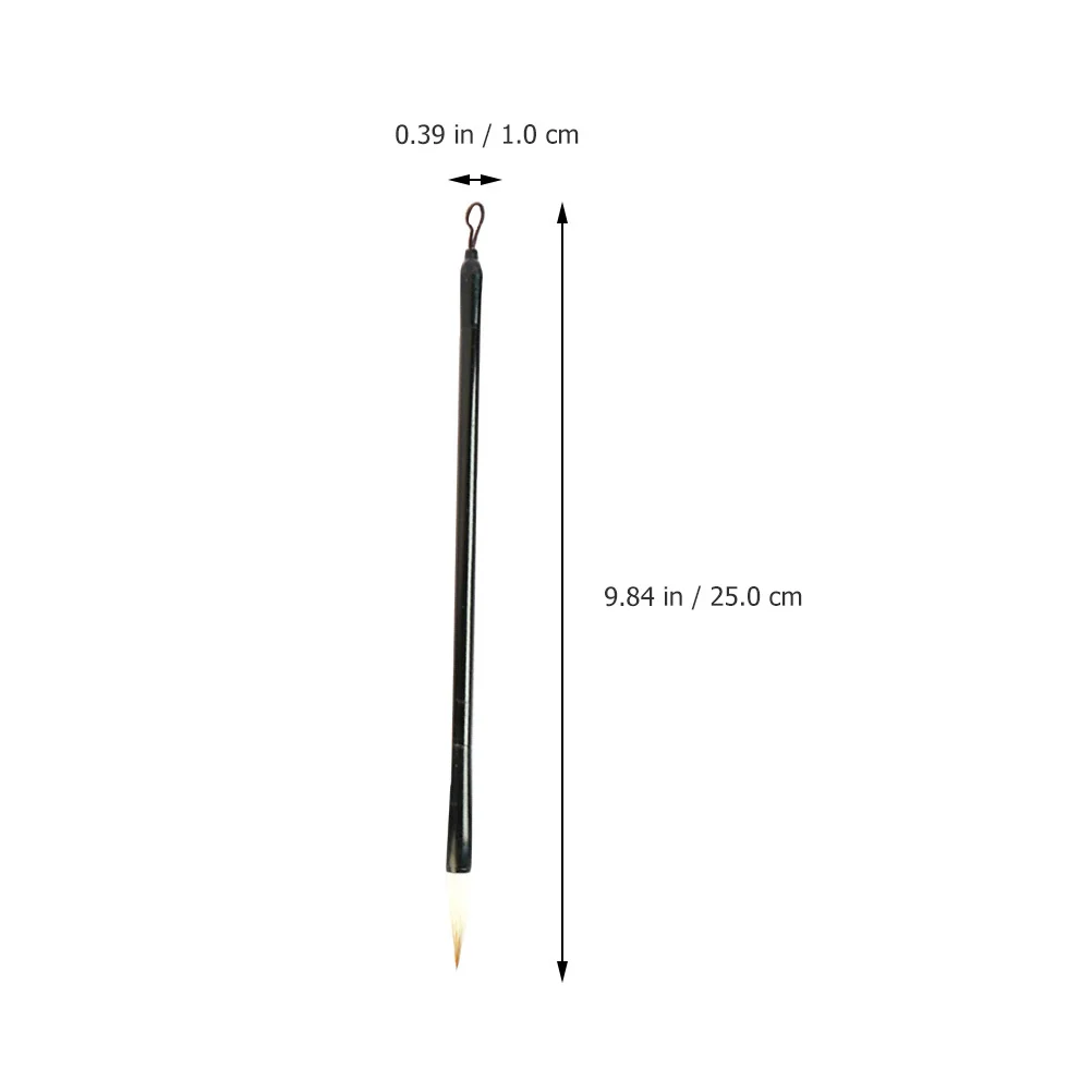 

2Pcs Mixed Hair Ink Brush Chinese Calligraphy Pen Sumi Writing Brush Practical Durable Lightweight Chinese Calligraphy