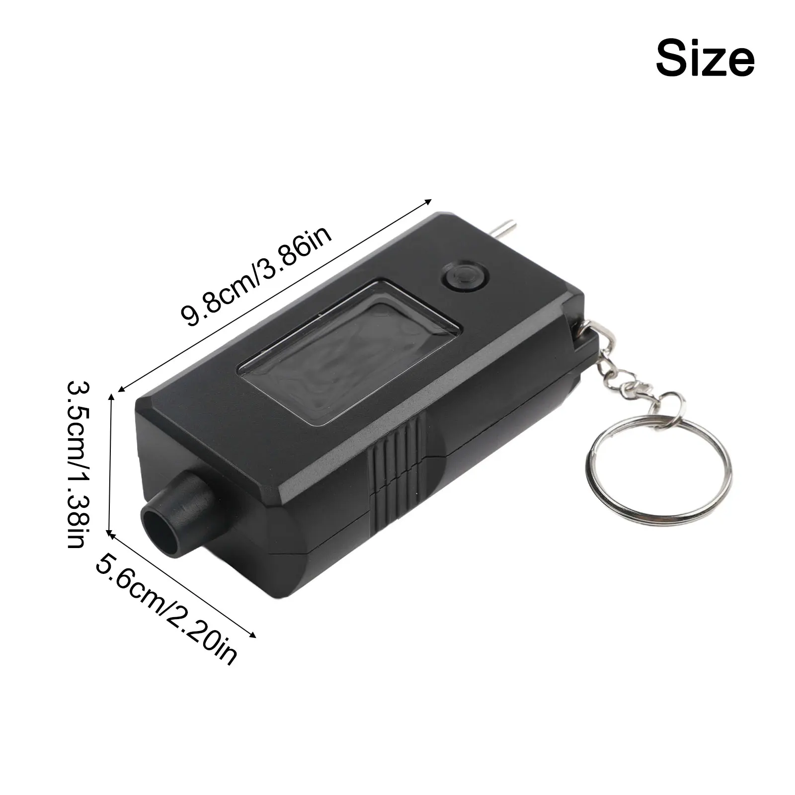 Compact Digital Tire Pressure and Tread Depth Gauge for Vehicle Maintenance Easy Operation with Auto Off Feature - Image 4