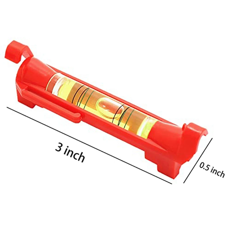 10PCS Hanging Line Level String Line Level For Building Trades Hanging Spirit Level Bubbles Equipment Measuring Tool