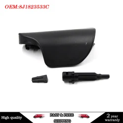 Car Hood Bonnet Release Lever Handle Cover LHD RHD 8J2823533C 4PK Car Styling for Audi TT Coupe 2006-2014 2008-2010 2011-2015