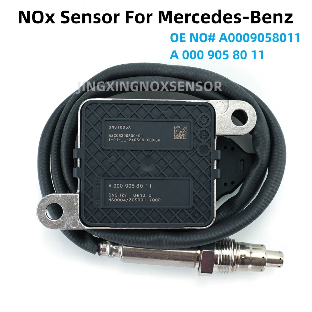 A0009058011 Original New Nitrogen Oxygen NOx Sensor 12V For Mercedes-Benz W167 W205 W213 W222 W238 W257 W447 W463 w907 W910