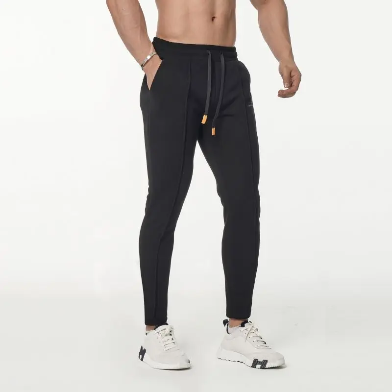 Autumn Open Crotch Zip Outdoor Sex Pants Men Gym Sweatpants Sports Casual Trousers Cotton Running Fitness Basketball Sweatpants