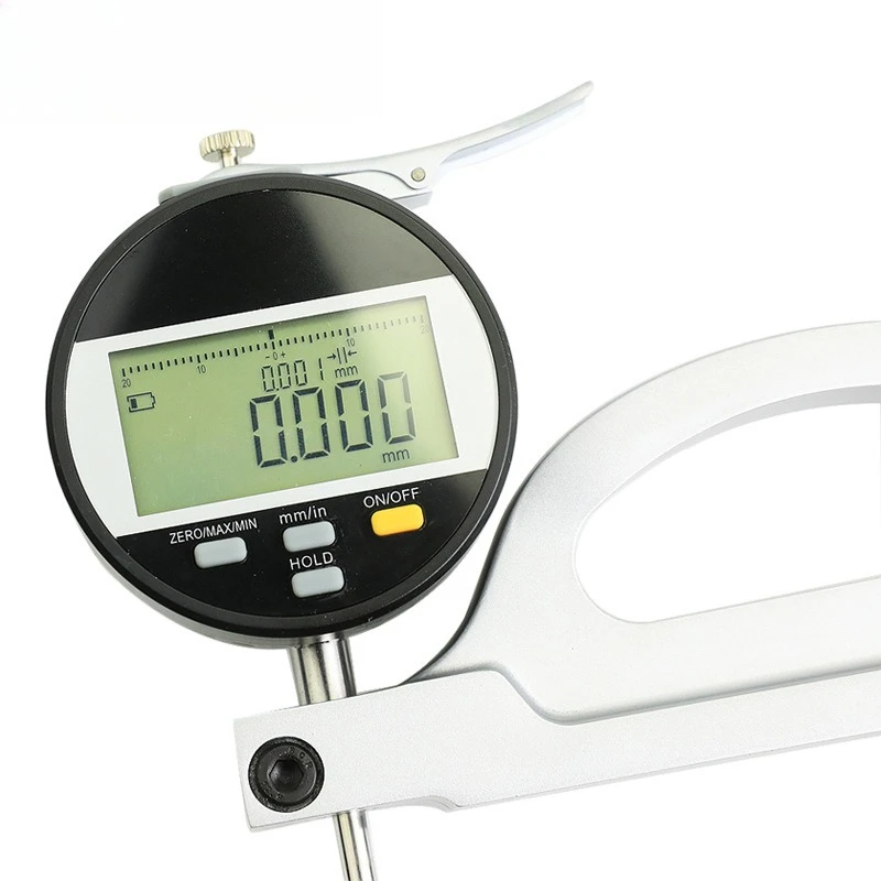 0-10Mm Digital Display Continuous Thickness Gauge Electronic Percent Thousand Thickness Gauge Roller Probe