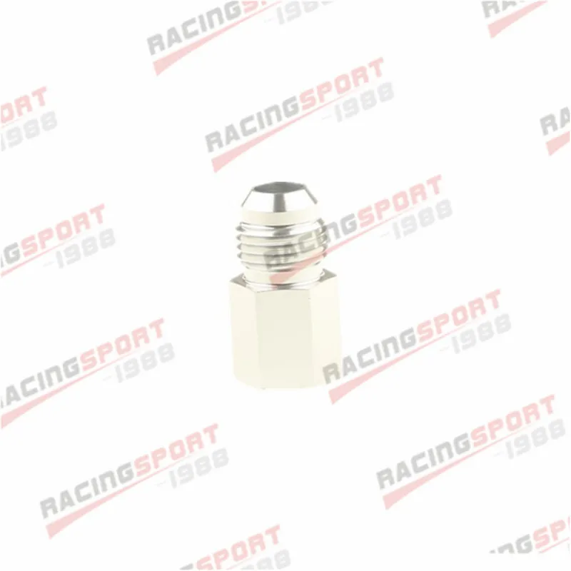 

ADLER SPEED AN6 Male Thread To 1/8" NPT Female Straight Adaptor Fitting Silver