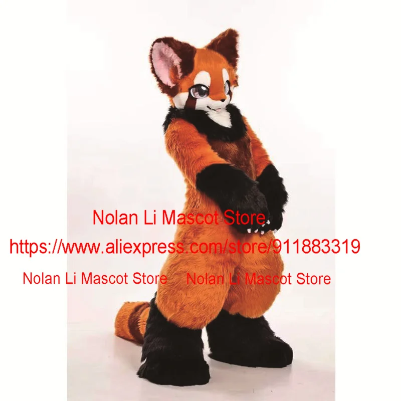 

New High-Quality Cute Plush Fox Wolf Mascot Costume Adult Role-Playing Birthday Party Movie Props Advertising Game Gifts 1360