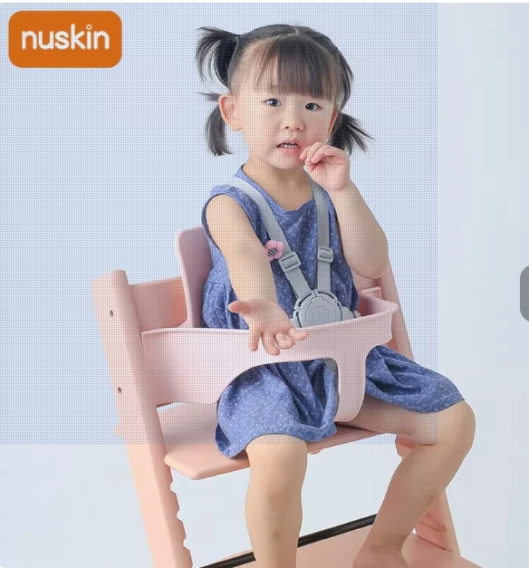 Ceinture de sécurité fixe à cinq points pour chaise de salle à manger de bébé, accessoire de croissance pour stokke