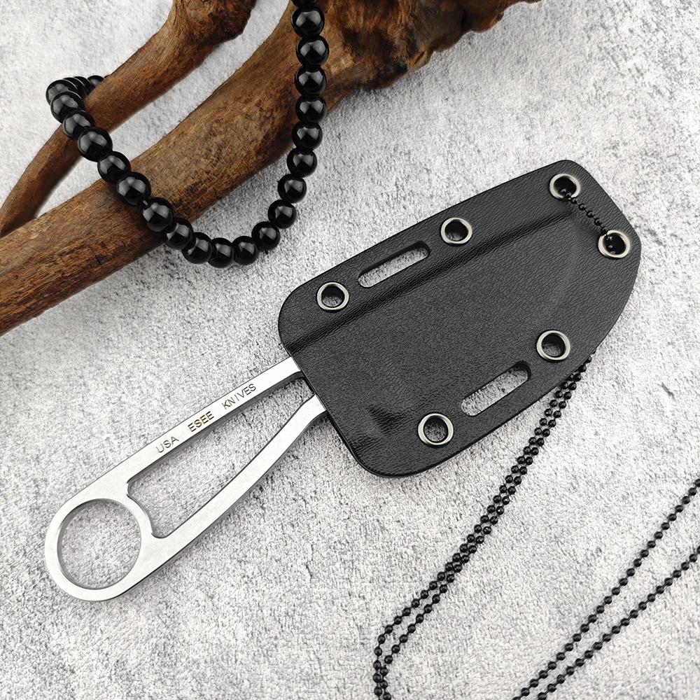 IZULA Backpack Multifunctional 8Cr13Mov Fixed Blade Knife with Kydex Sheath Outdoor Trekking Camping Climb Escape Pocket Knife