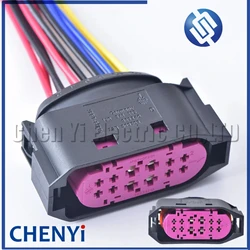 12 Pin Xenon Headlight Connector Lane Support LCA Socket Wire Harness Plug 1J0941165 1J0 941 165 969340 969708