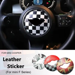 For Mini cooper F54-F60 Accessories Steering Wheel Stickers Dedicated Car Sticker For Mini cooper Accessories