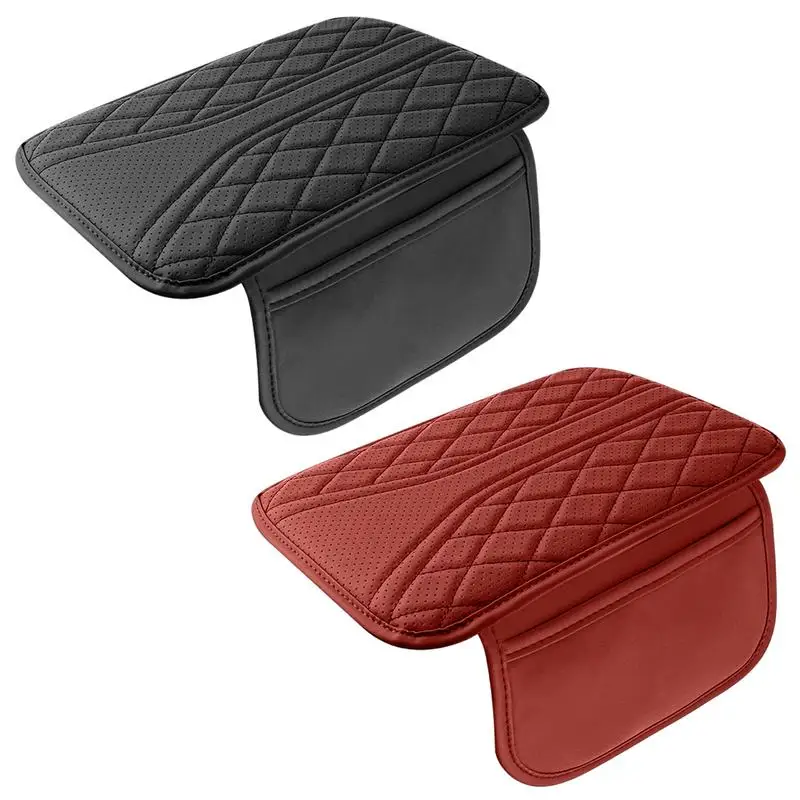 Car Armrest Cushion Car Center Console Armrest Box Heightening Pad Soft Car Center Console Heightening Pad For Car SUV Truck