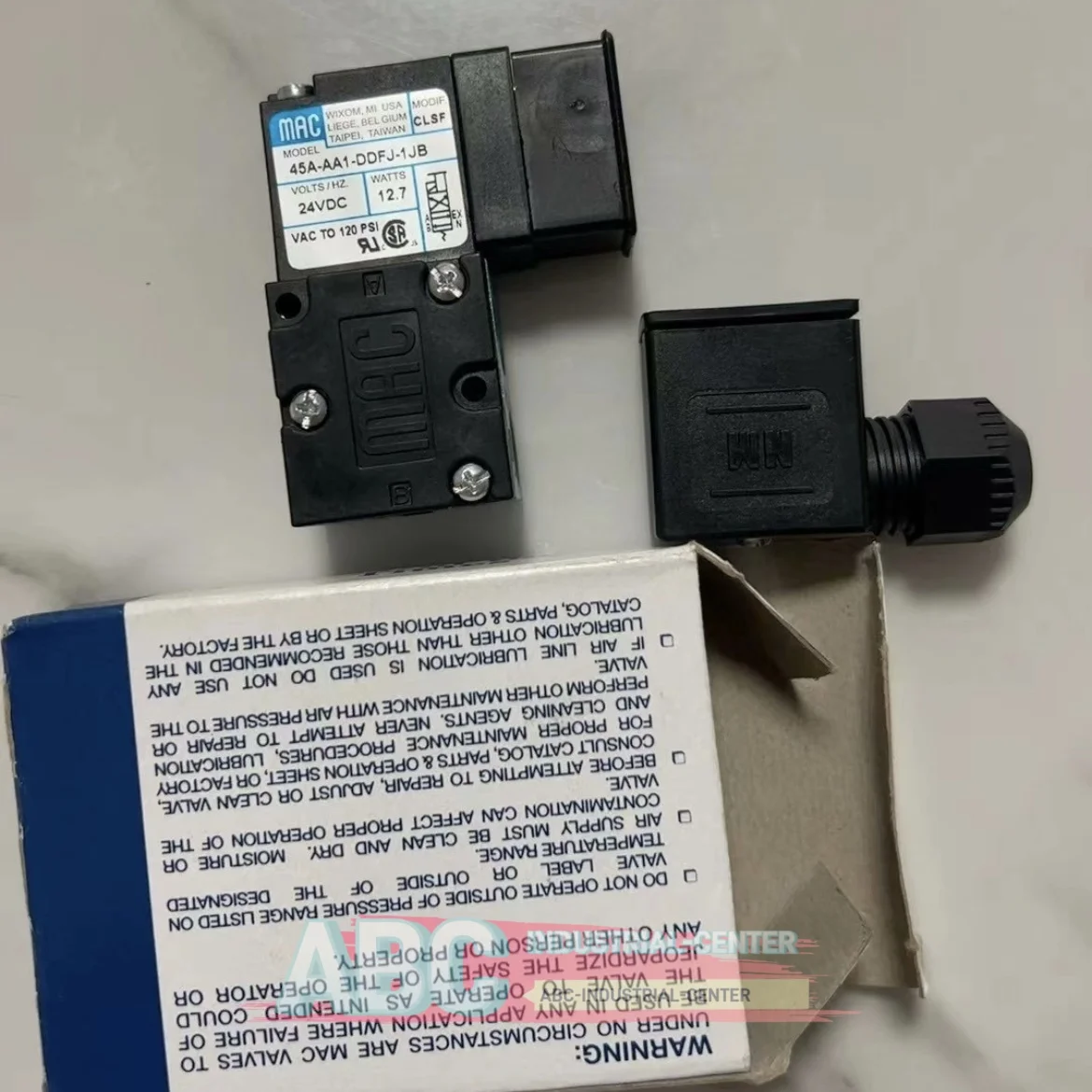 valvola elettromagnetica 45A-AA1-DDFJ-1JB 45A-AA1-DDFJ-1JD 100% NUOVA