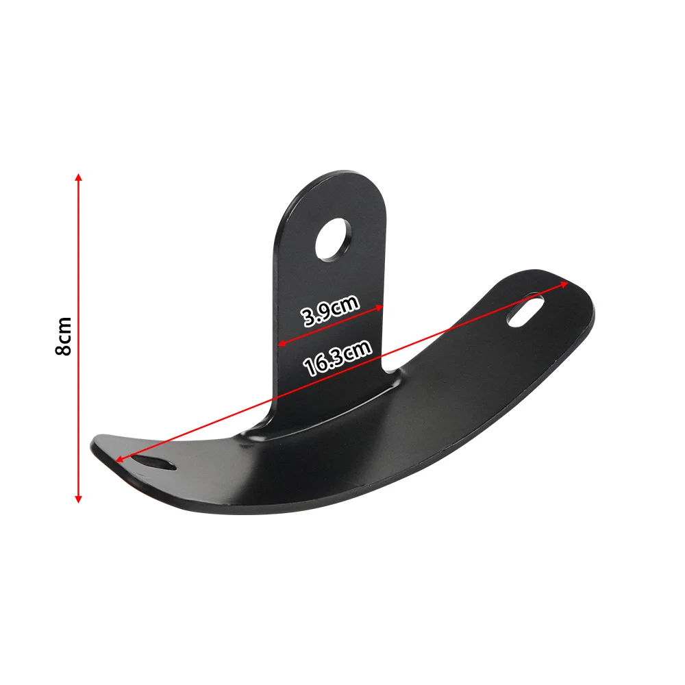 For Harley Davidson Sportster 48 72 Nightster Roadster 1993-Up Holder Curved Side Rear License Plate Tag Mount Bracket Support