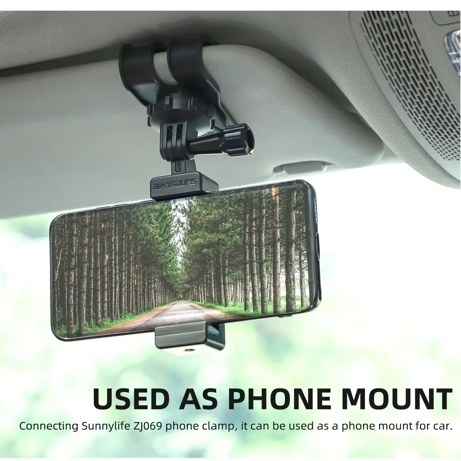 

Car Sun Visor Mount For Insta360 GO 3/X3/X2/for 11/11 Min/10/for Action 30.9 *5.9* 5.1cm Accessories