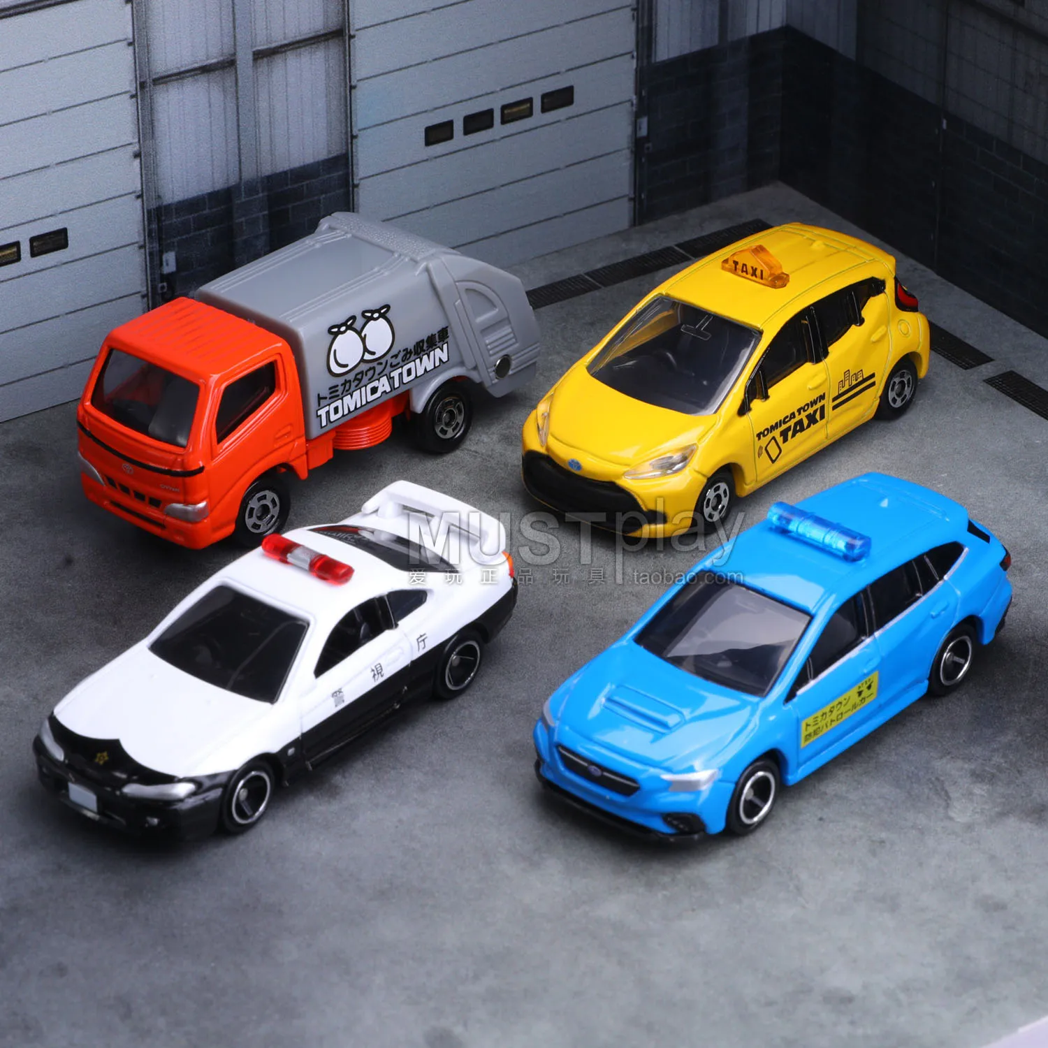 TAKARA TOMY Tomica Politieauto Patrouille Auto Taxi Reinigingswagen Legering Speelgoed Motorvoertuig Diecast Metaal Model Geschenken
