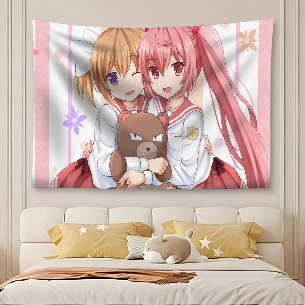 Anime A-Aria The S-Scarlet A-Ammo Tapestry Art Decor Banner Microfiber Backdrop for Bedroom Living Room Bar Garden Party