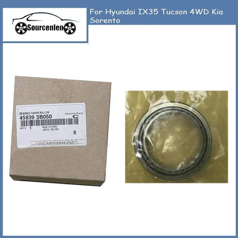 

458393B050 New Genuine Bearing Taper Roller For Hyundai IX35 Tucson 4WD Kia Sportage Sorento 45839-3B050