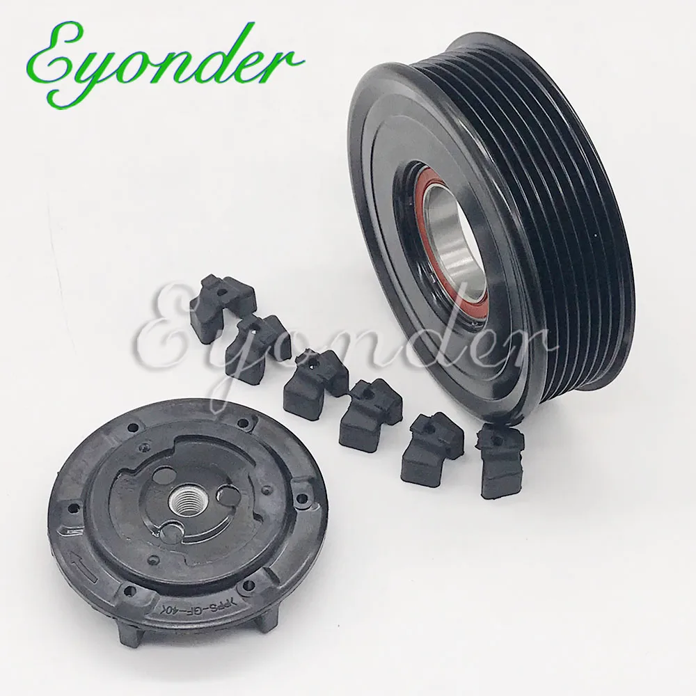 A/C AC Air Conditioning Compressor Clutch Pulley PV7 for BMW E90 E91 E92 E93 335 E82 E88 135 Z4 E89 35i 23 30 35 6956719