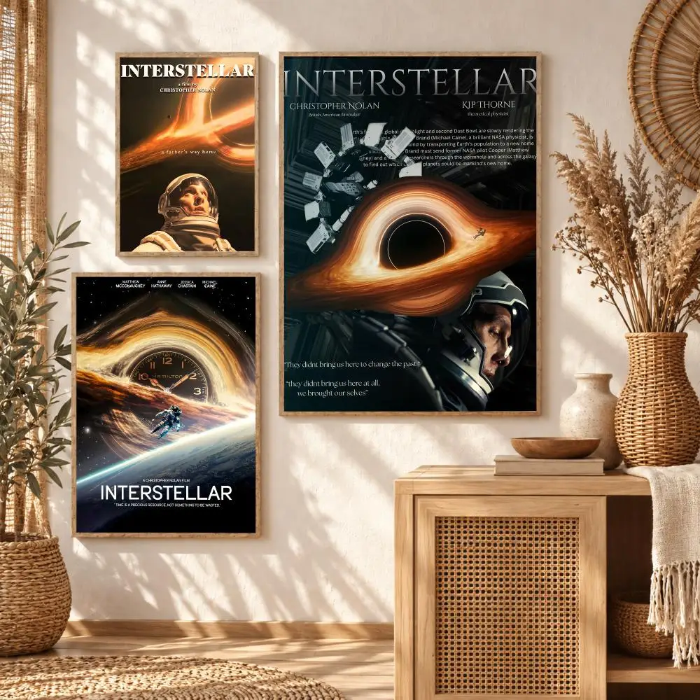Sci-Fi Movie I-Interstellar Painting Calligraphy Modern Canvas Wall Art Prints for Living Room Decor | Wall Decals